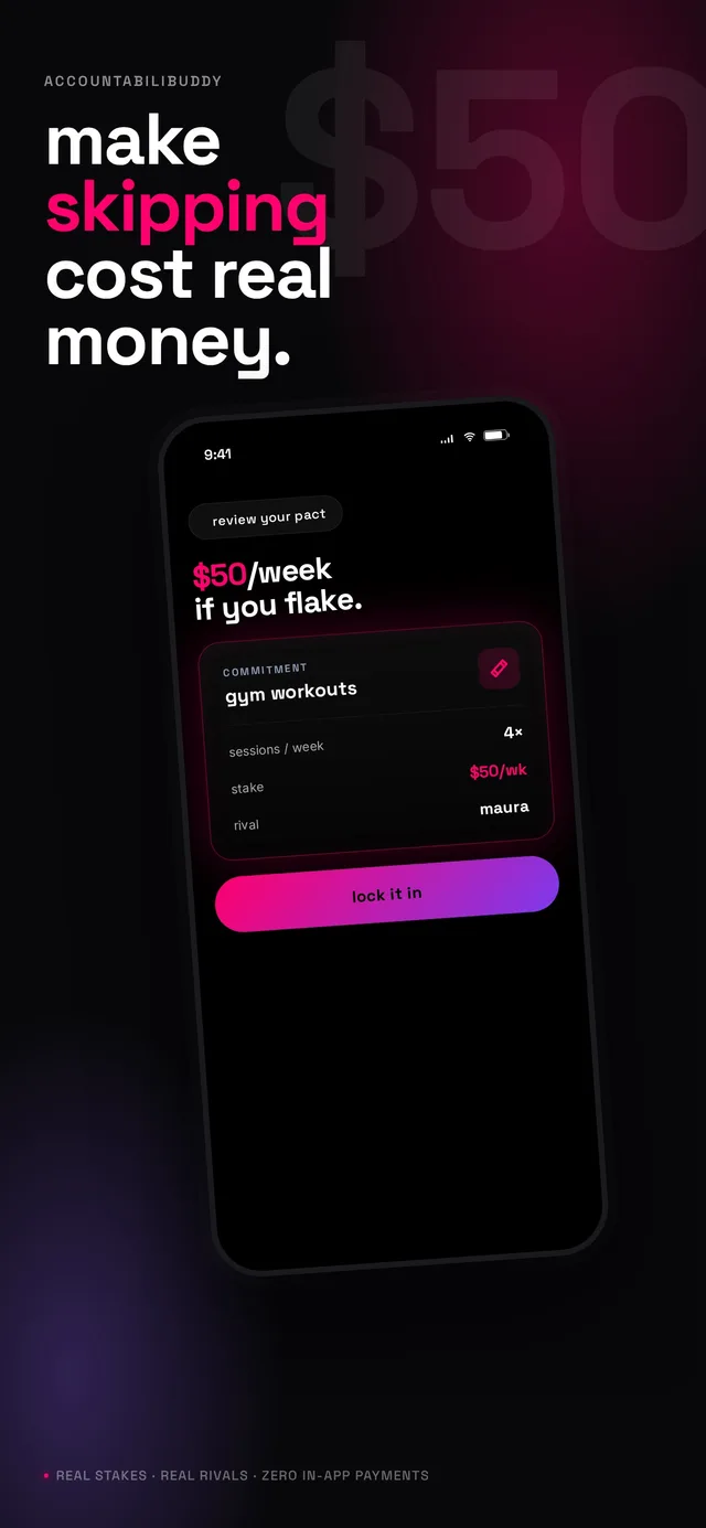 AccountabiliBuddy screenshot 1